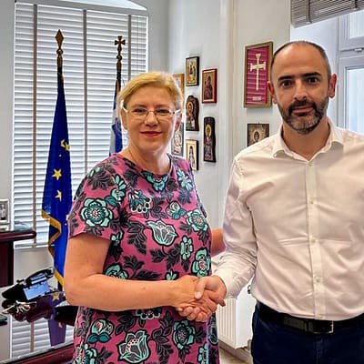 Εθιμοτυπική επίσκεψη διπλωματικών εκπροσώπων στο Δημαρχείο Φλώρινας 3 Εθιμοτυπική επίσκεψη διπλωματικών εκπροσώπων στο Δημαρχείο Φλώρινας