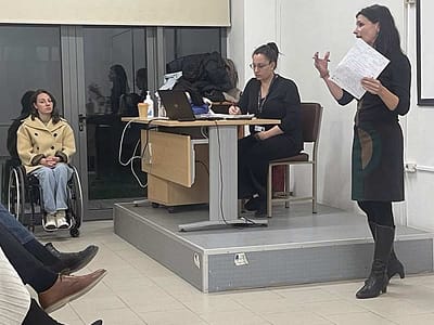Συνάντηση εργασίας φορέων για την «Εργασιακή ένταξη των Ατόμων με Αναπηρία στην ΠΕ Φλώρινας 11 Συνάντηση εργασίας φορέων για την «Εργασιακή ένταξη των Ατόμων με Αναπηρία στην ΠΕ Φλώρινας
