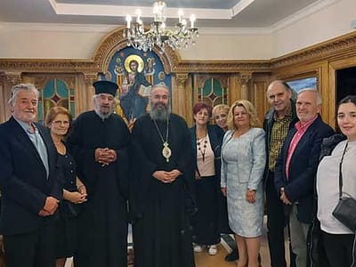 Επίσκεψη του Συλλόγου Γυναικών Ιτέας στον Σεβασμιώτατο Μητροπολίτη Φλωρίνης