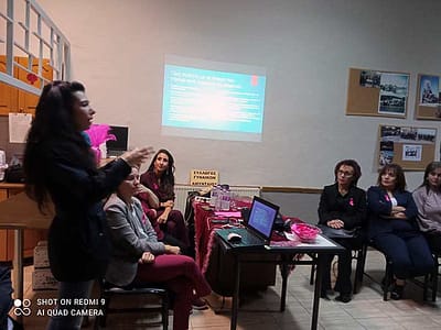 Ο Σύλλογος Γυναικών Αμυνταίου πραγματοποίησε μια ενδιαφέρουσα ομιλία για την πρόληψη του καρκίνου του μαστού